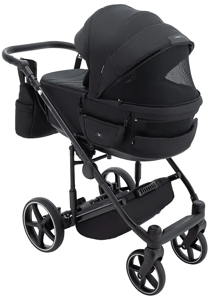 Детская коляска 2 в 1 Adamex Zico Lux TK-53 чорный